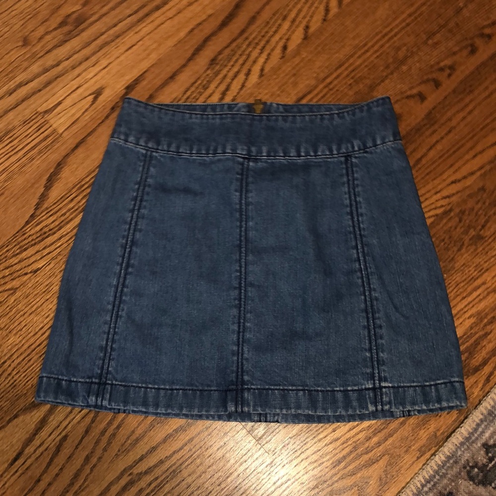 Free People Denim Skirt
